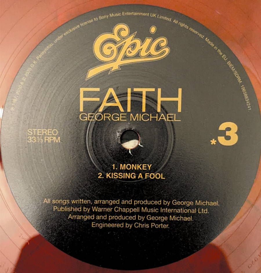 George Michael – Faith (2LP color half-speed)